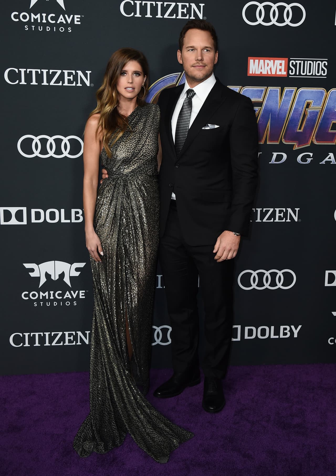 Katherine Schwarzenegger y Chris Pratt (alias, Star Lord - Who?)
