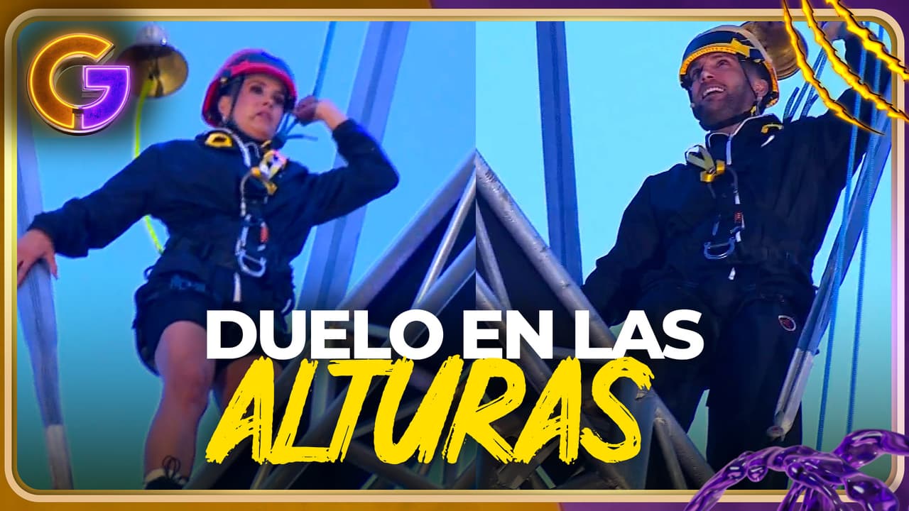 ¡MIEDO SUPERADO! Nicola Porcella y Gina Holguín se enfrentan al Reto de Altura