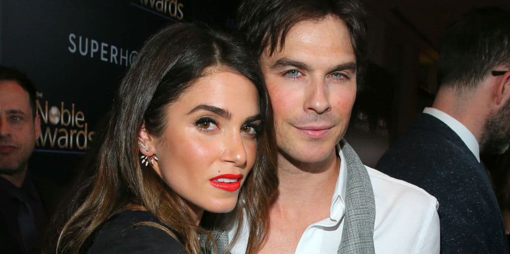 Ian Somerhalder se casa con Nikki Reed