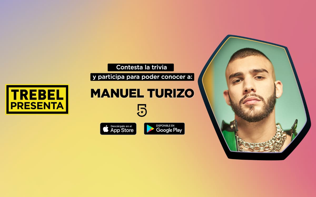 ¡Tu oportunidad de conocer a Manuel Turizo está aquí gracias a Trebel Presenta!