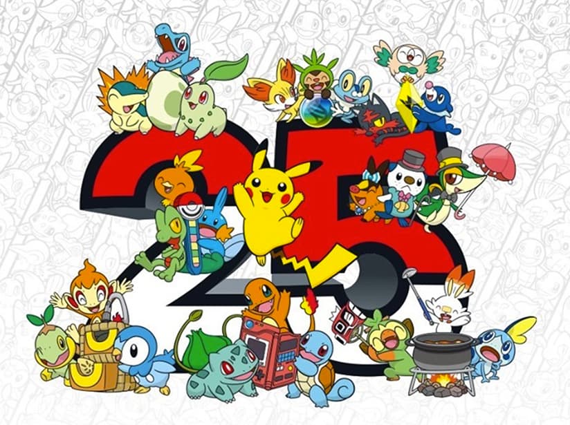 Pokémon celebra su 25 aniversario