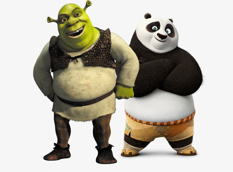 Shrek y Kung Fu Panda te esperan este viernes 25 de diciembre en Canal 5