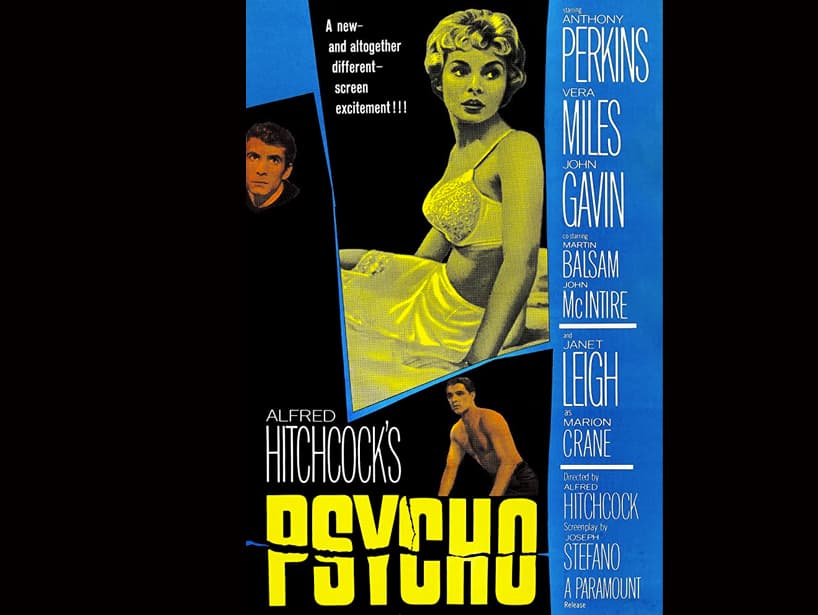 6- Psicosis (1960). Una obra maestra de Alfred Hitchcock que sigue trascendiendo a través de los años. Este cinta sirvió como base para la serie ‘Bates Motel’, protagonizada por Freddie Highmore y Vera Farmiga.