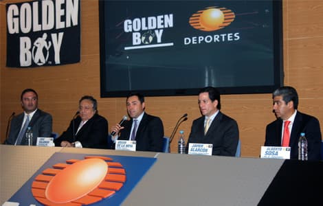 Televisa Deportes y Golden Boy Promotions anuncian transmisiones exclusivas de box