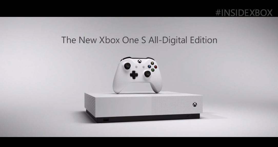 El Xbox One S sin lector de disco será una realidad