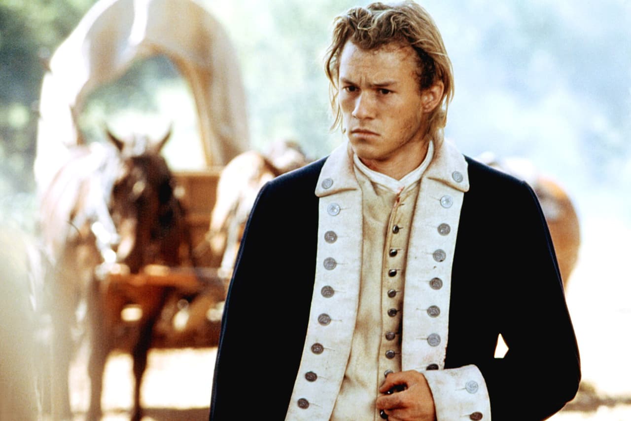 No cualquiera tiene lo necesario para ser el hijo de Mel Gibson. Pero Heath lo tuvo en El Patriota.