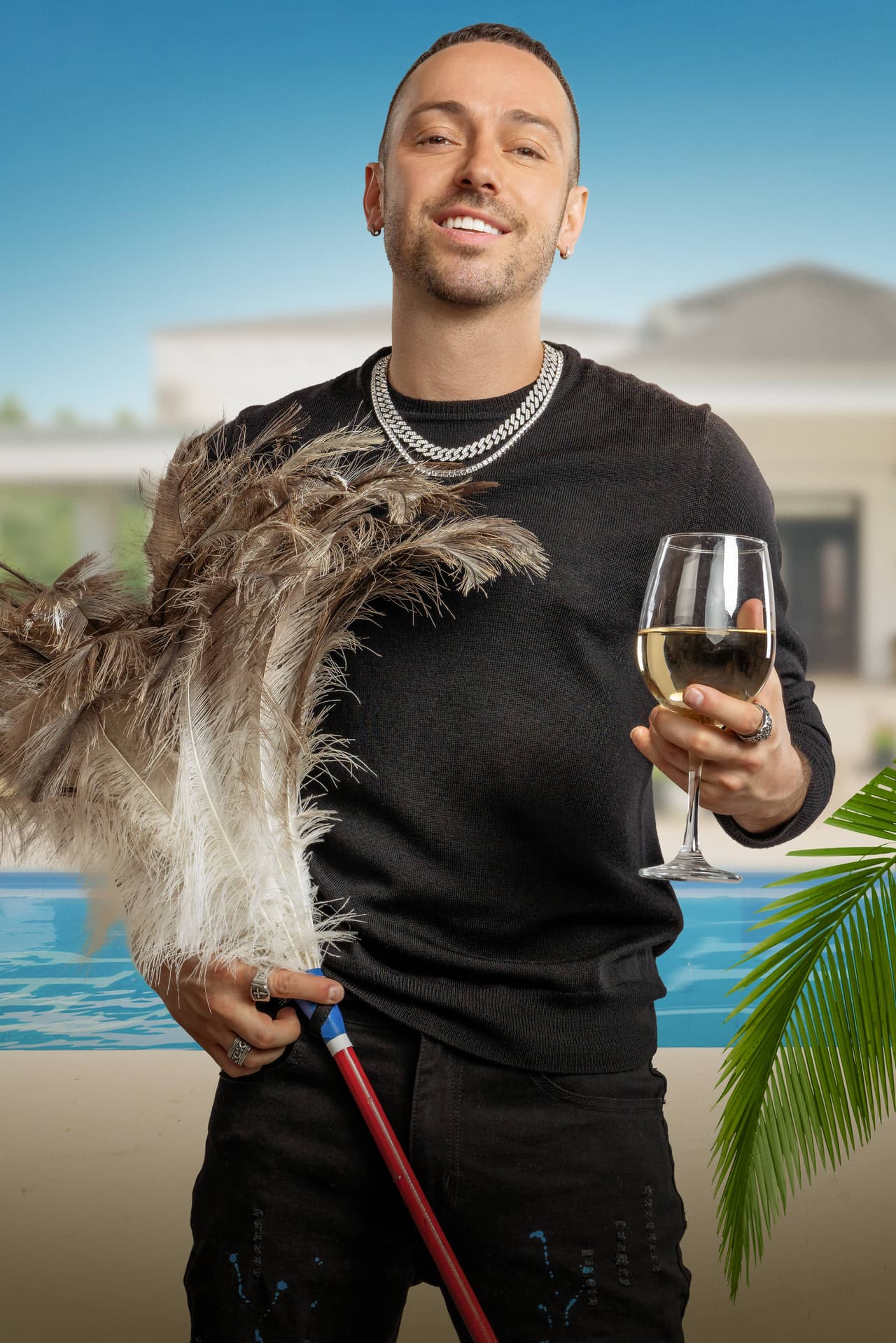 Pee Wee es participante de Hotel VIP, el reality show de Canal 5