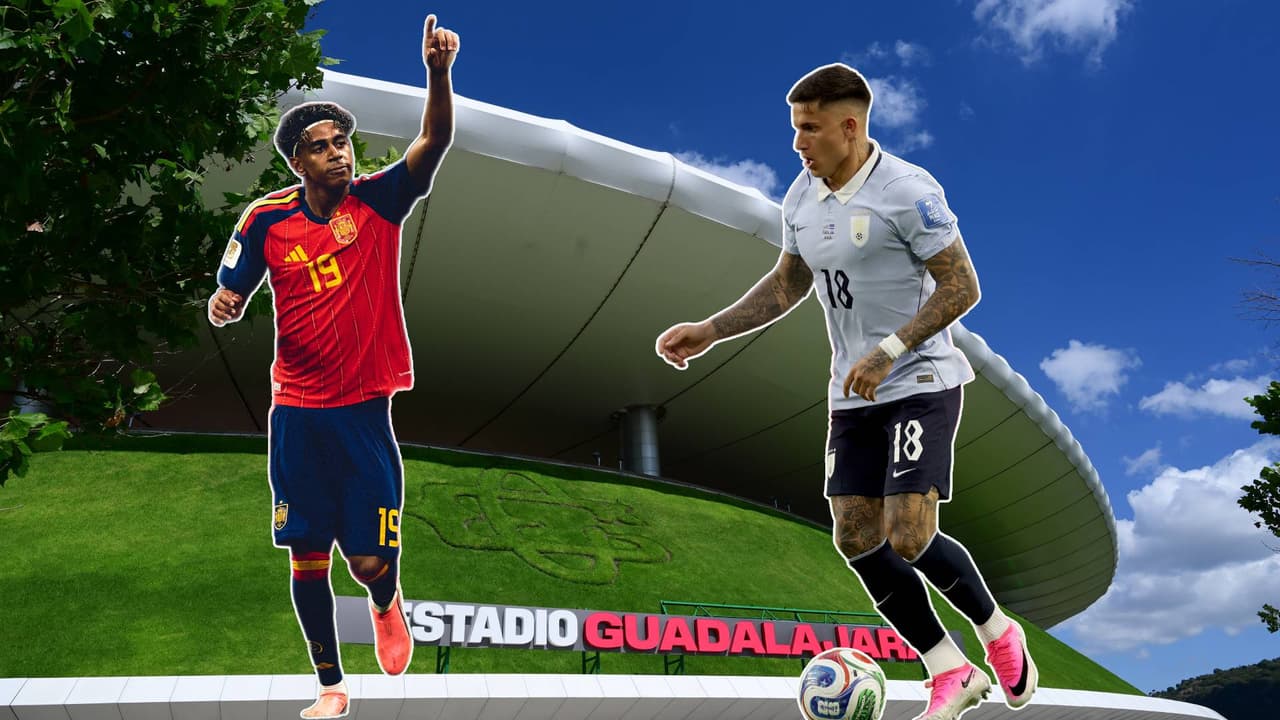 ¿Cuándo es el partido Uruguay vs. España del Mundial 2026?