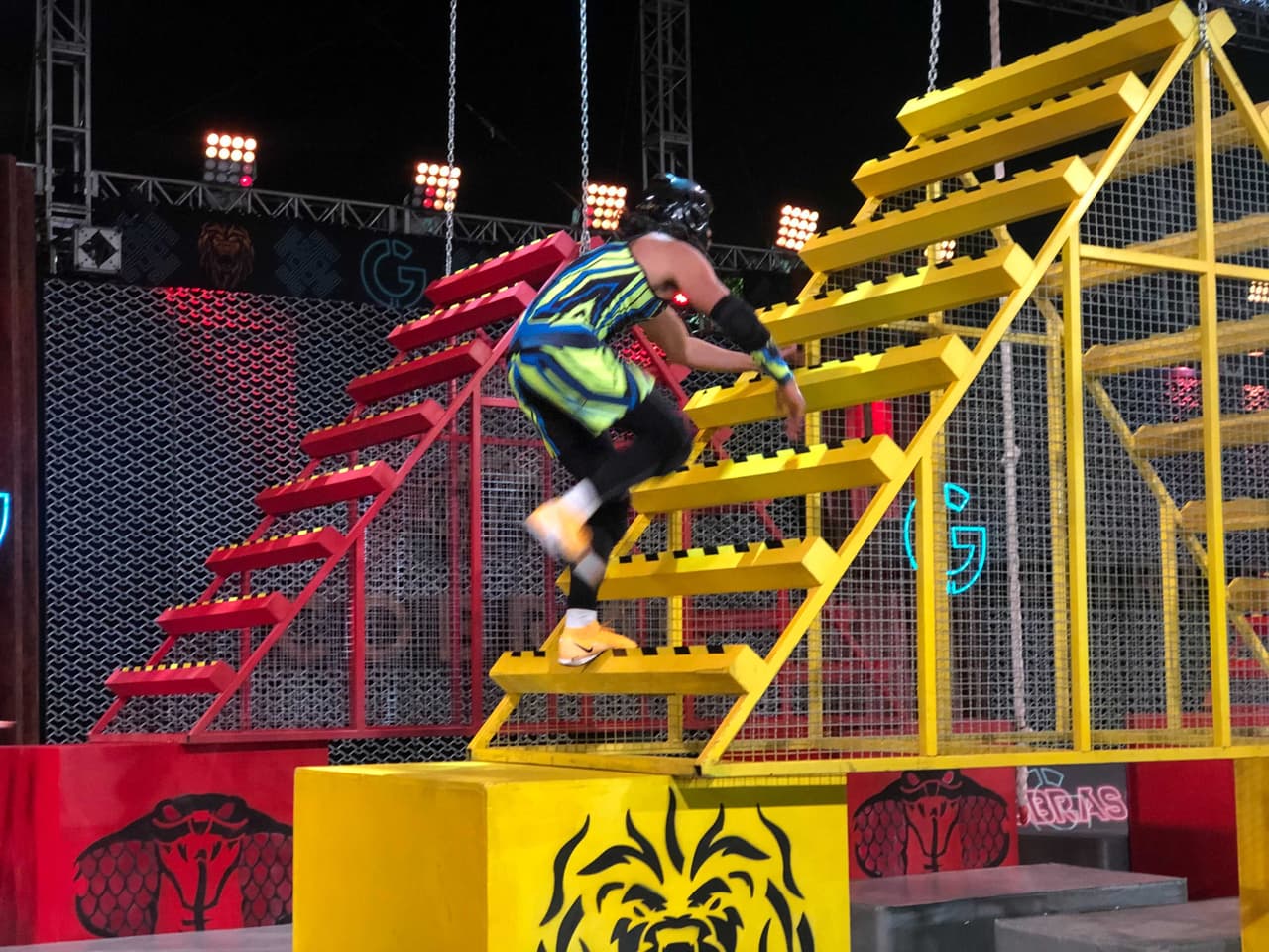 Montu venció a Jorge en el circuito de velocidad.