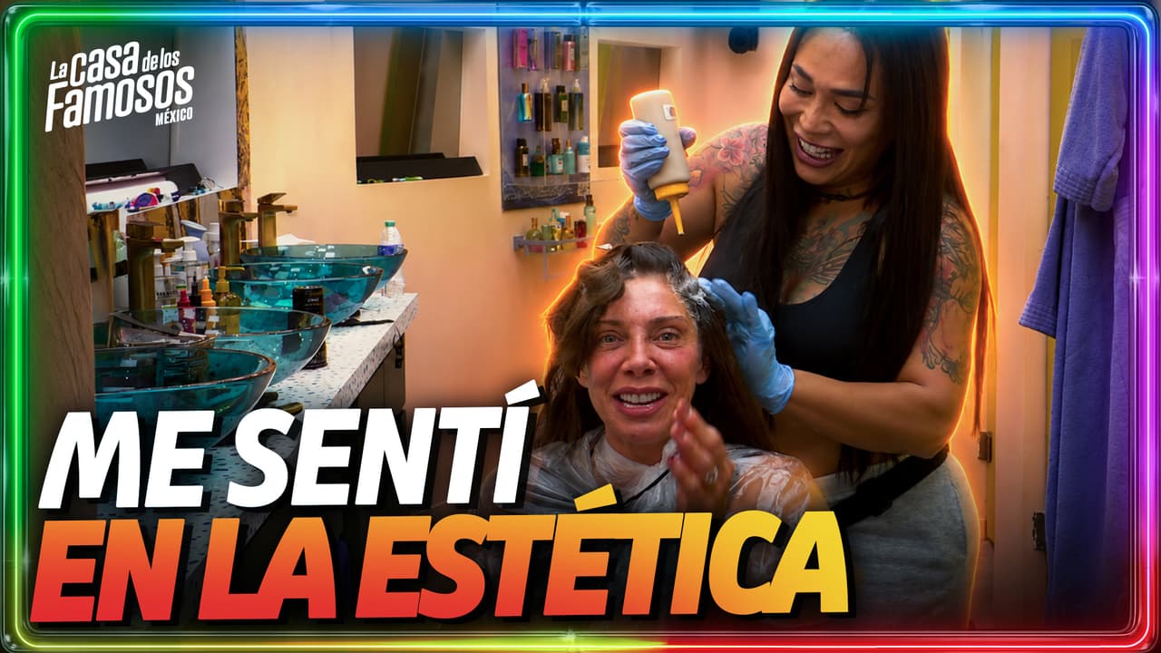 Karina saca sus dotes de estilista con Cynthia Klitbo para cambiarle su look