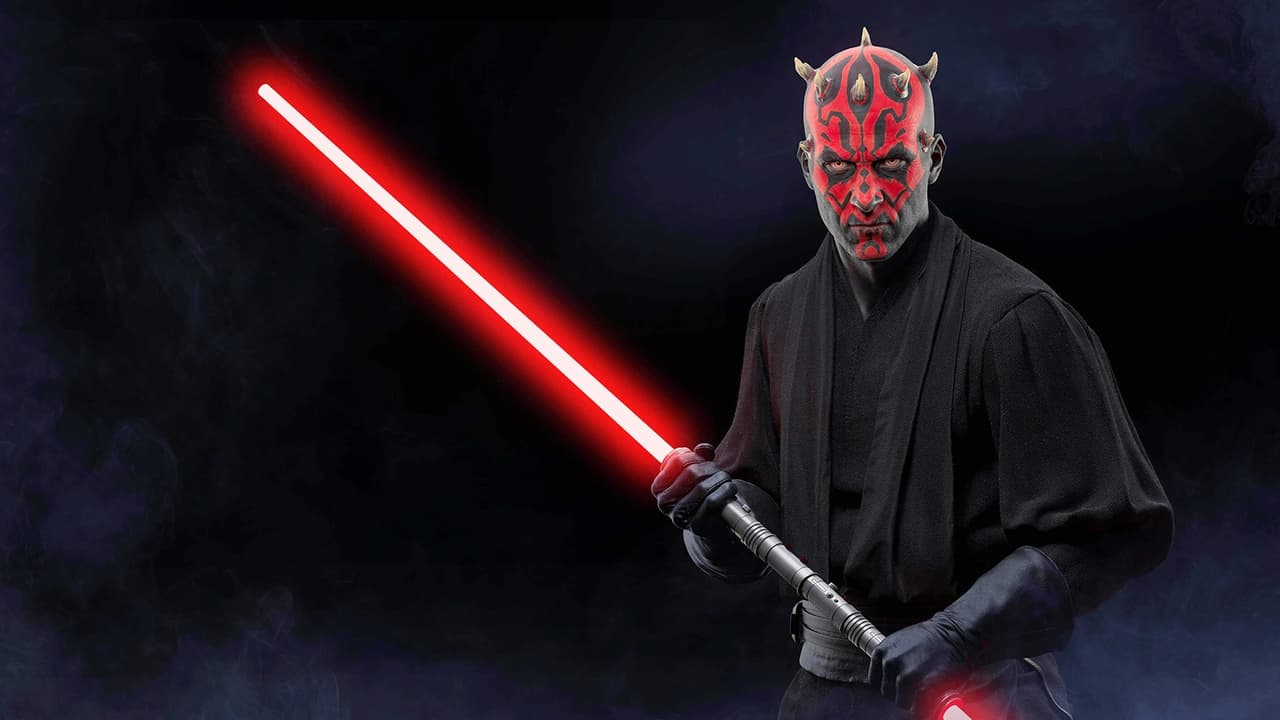 Darth Maul sigue rifando con el sable de luz
