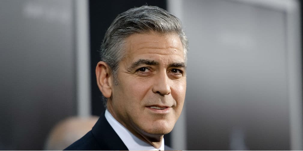 7. George Clooney: Otro famoso anti redes sociales. El actor dijo que nunca se abriría una cuenta de Facebook.