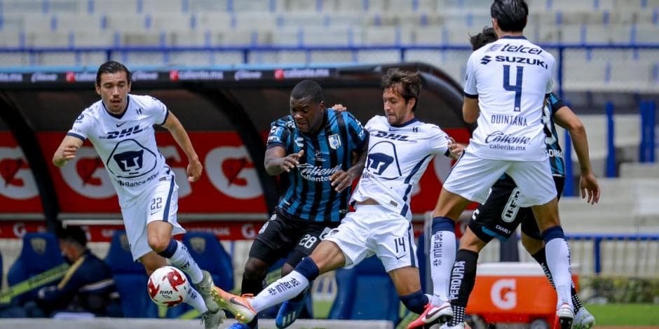 Pumas vs Querétaro: fecha, hora y transmisión online de la Liga MX
