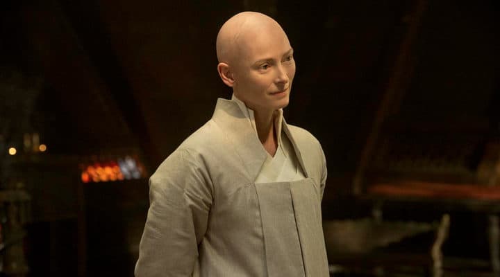 A pesar de que el personaje originalmente es un anciano asiático, Tilda Swinton le dio vida al 'Ancient one' en 'Doctor Strange'.