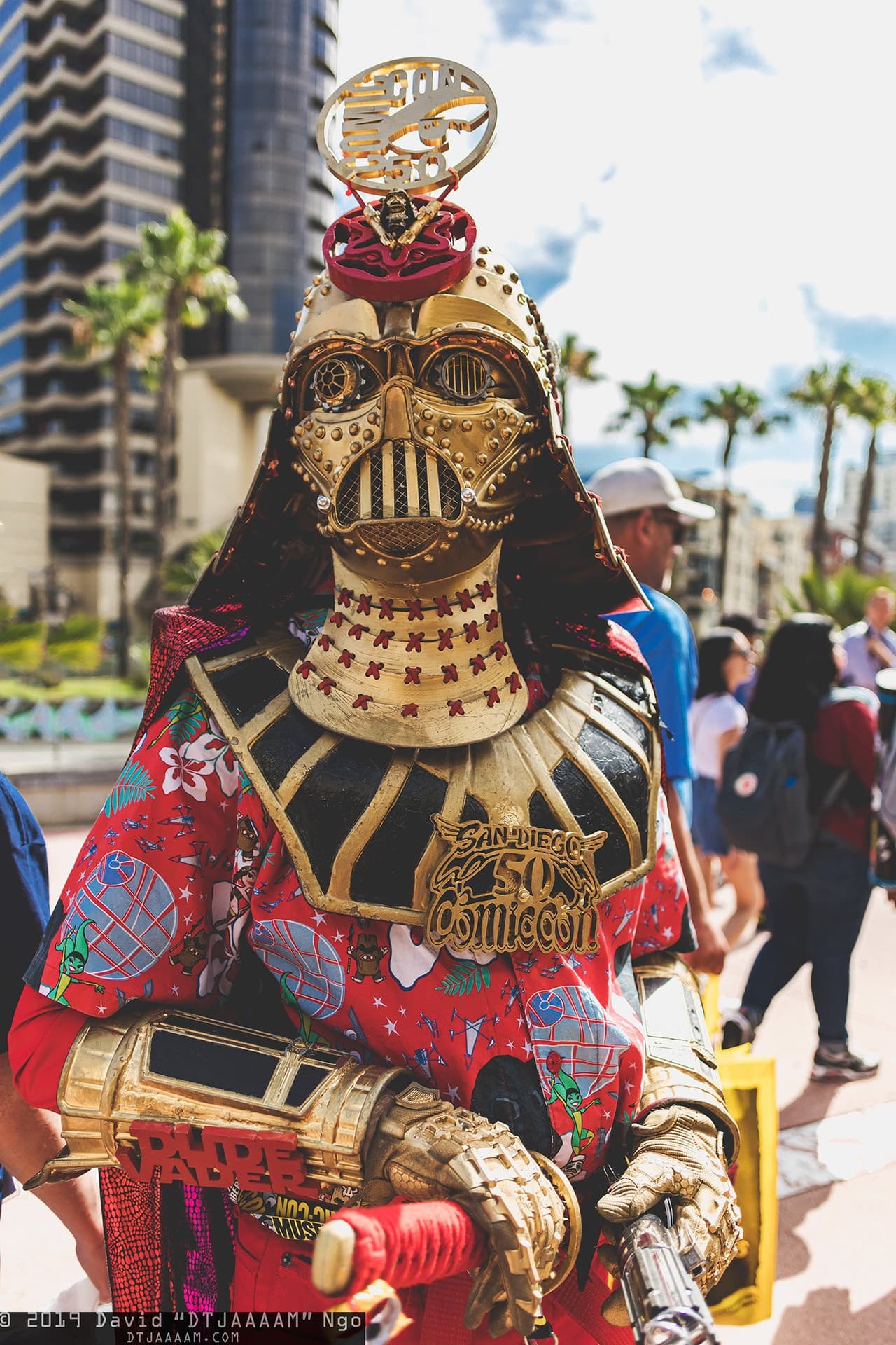 Un Darth Vader samurái para celebrar medio siglo de Comic Con.