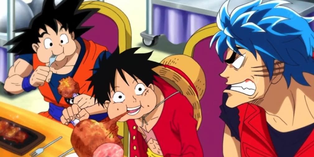 Tragones del anime