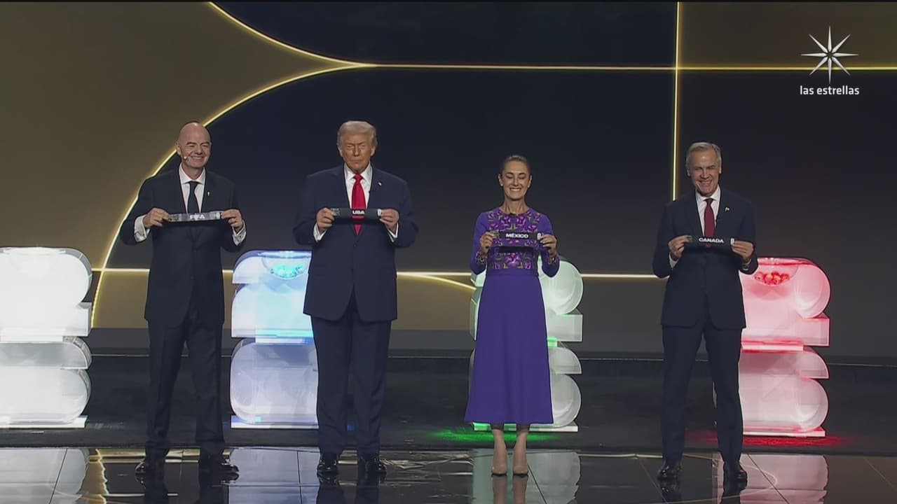 Los tres líderes de Norte América revelaron a sus selecciones en el Sorteo 2026