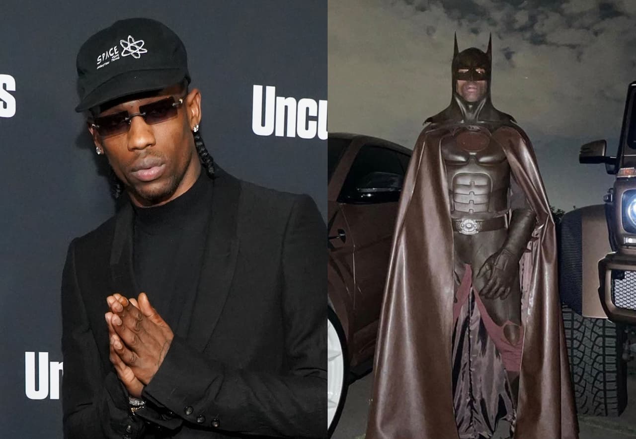 Travis Scott no aguantó los memes por su disfraz de Batman y tenemos los mejores