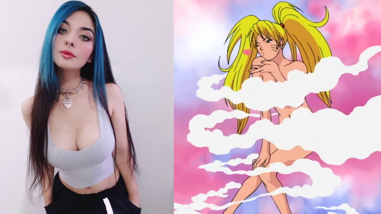 Valentina Kryp nos sorprendió con un cosplay perfecto del Jutsu Sexy de Naruto