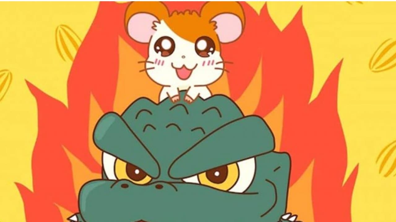 Este 2021 regresa el asombroso crossover entre Hamtaro y Godzilla