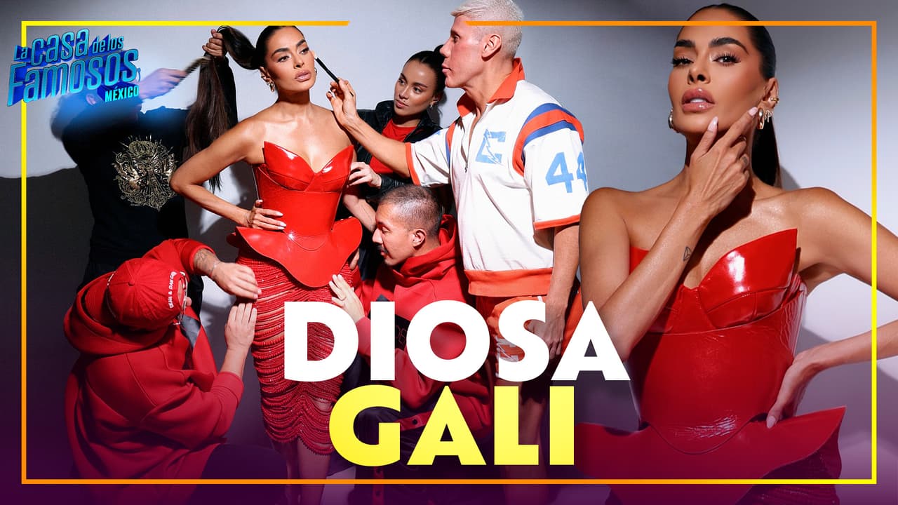Galilea Montijo sirvió rostro, pelatzo y cuerpazo con su vestido rojo de látex