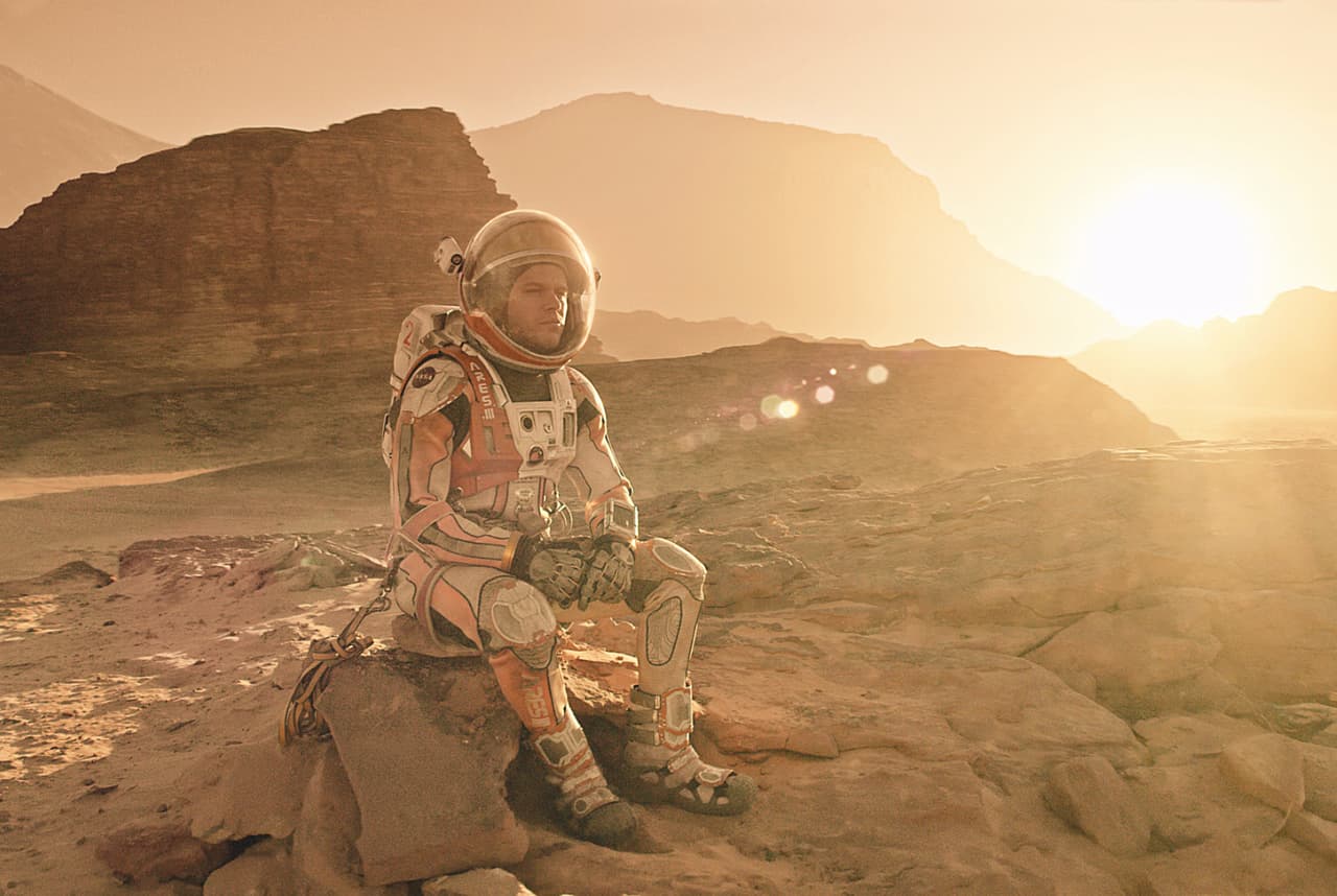 Matt Damon fuera de órbita