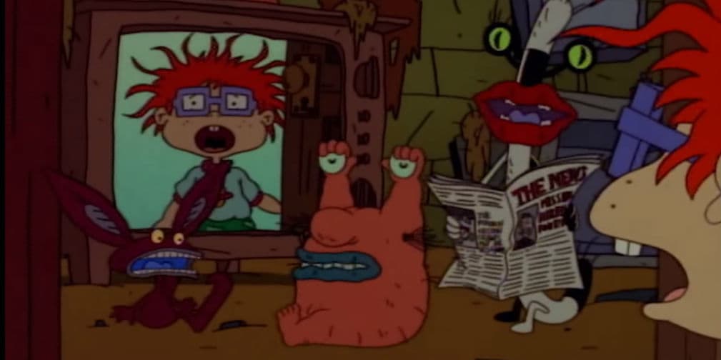 Cuando los bebés de 'Rugrats' conocieron a los monstruos