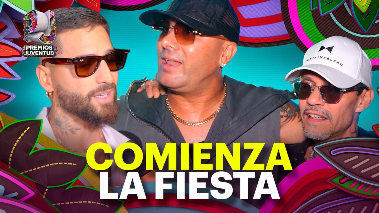 Maluma, Marc Anthony, Wisin y más artistas desde los ensayos de Premios Juventud 2025