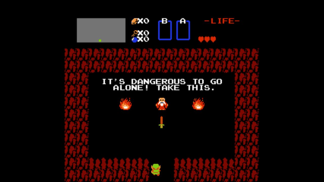 ¿En serio pagaron esto por un Zelda de NES?