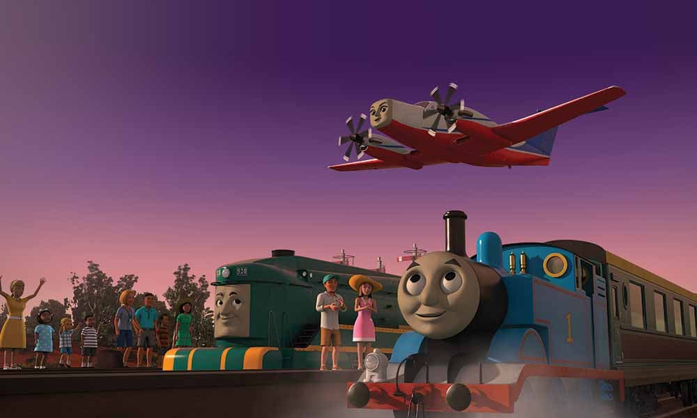 Las primeras historias del universo de Thomas fueron creadas en los años 40 como libros escritos por The Rev Awdry.