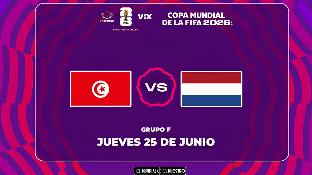 Túnez vs. Países Bajos: Velo AQUÍ EN VIVO