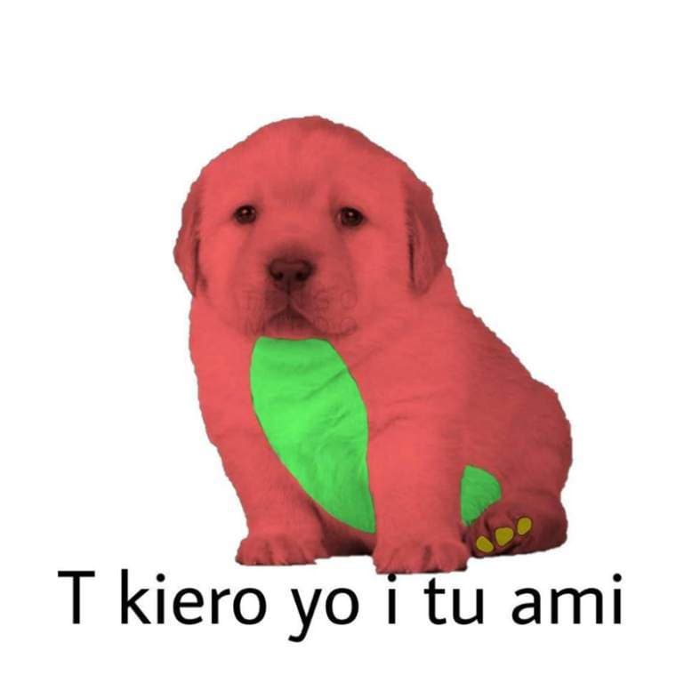 Está lleno de amor aunque viva en nuestra mente.