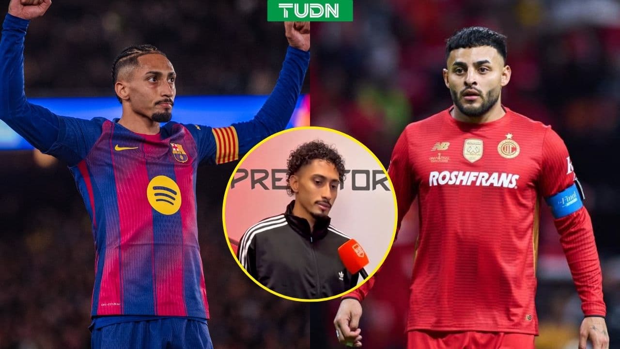 Alexis Vega, jugador mexicano favorito de Raphinha