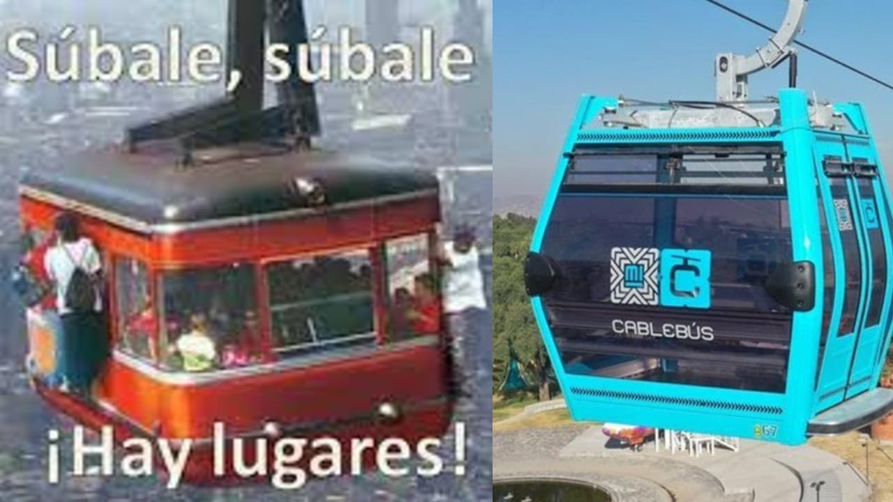 ¡Monorri... digo, Cablebús! Inauguramos con memes este nuevo transporte de la CDMX