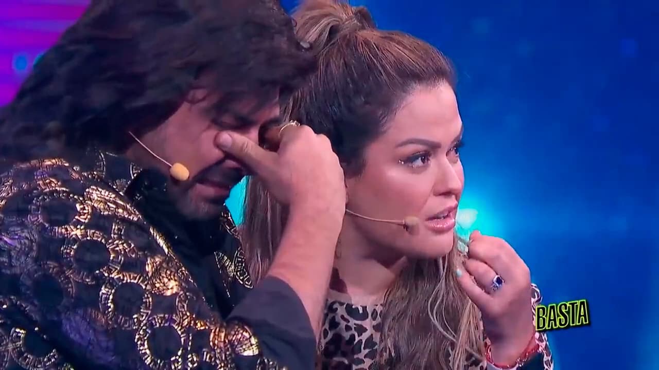 Albertano no soportó y se puso a llorar después de hacer trampa en Me caigo de risa