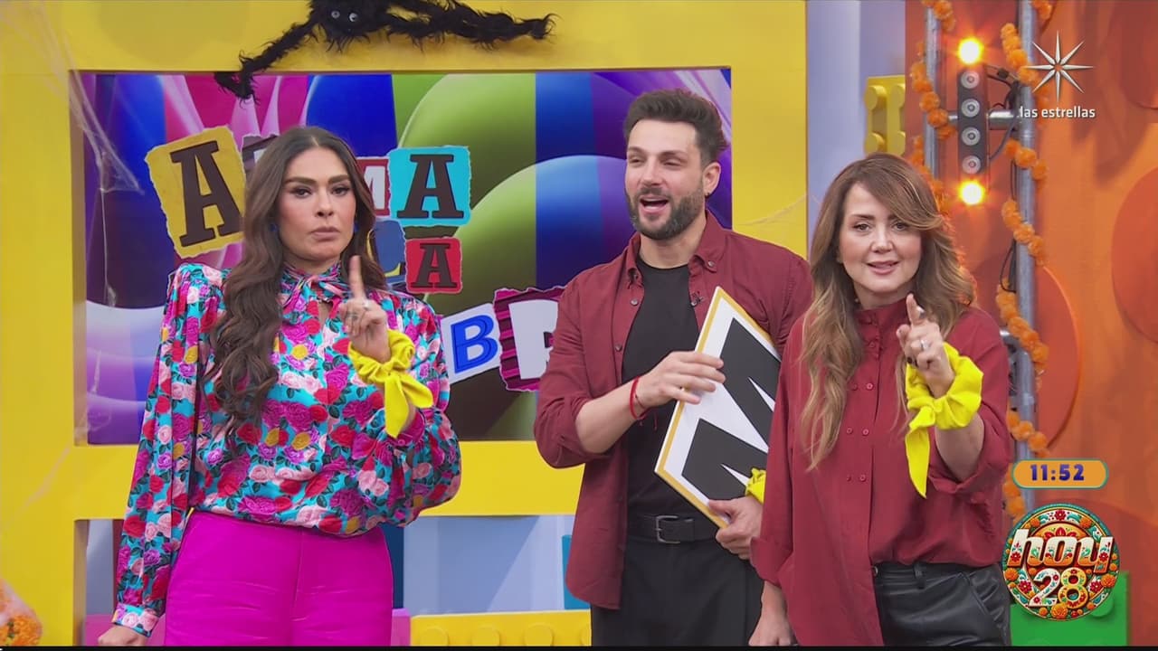 Andrea Legarreta defiende a Nicola en Hoy; hace petición en vivo