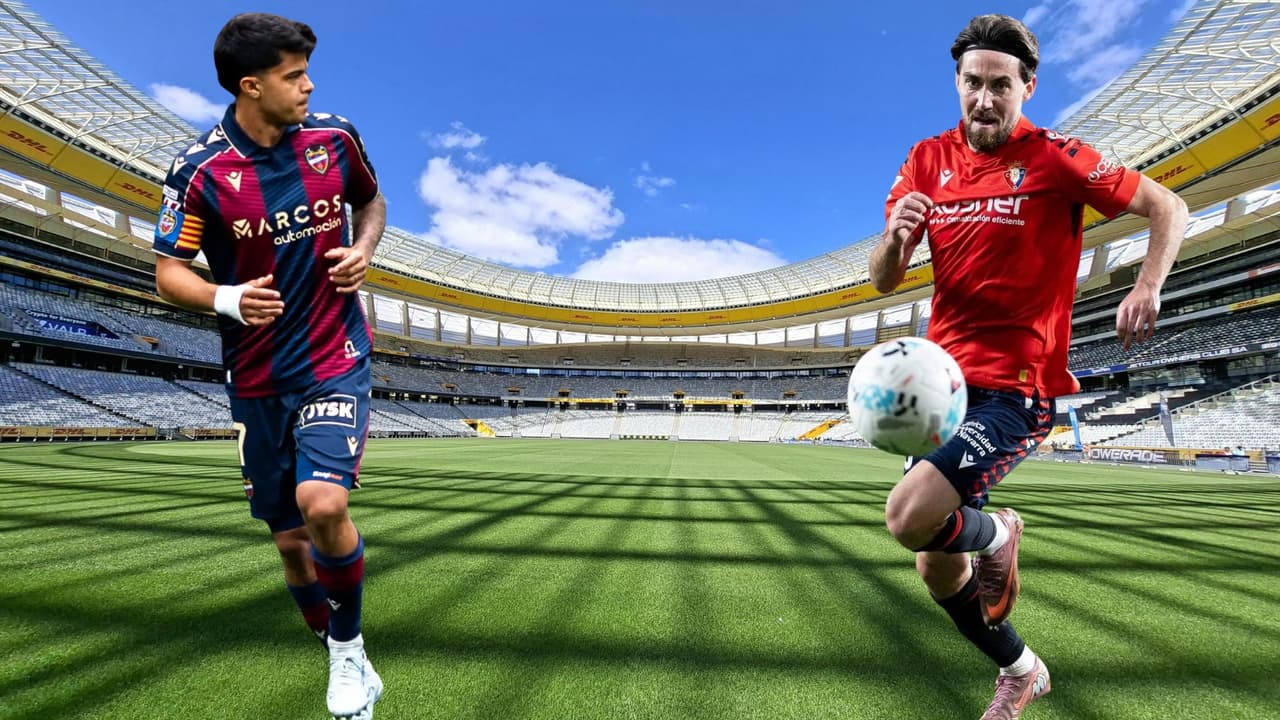 Levante vs. Osasuna: ¿Dónde ver el partido de la Fecha 35 de LaLiga?
