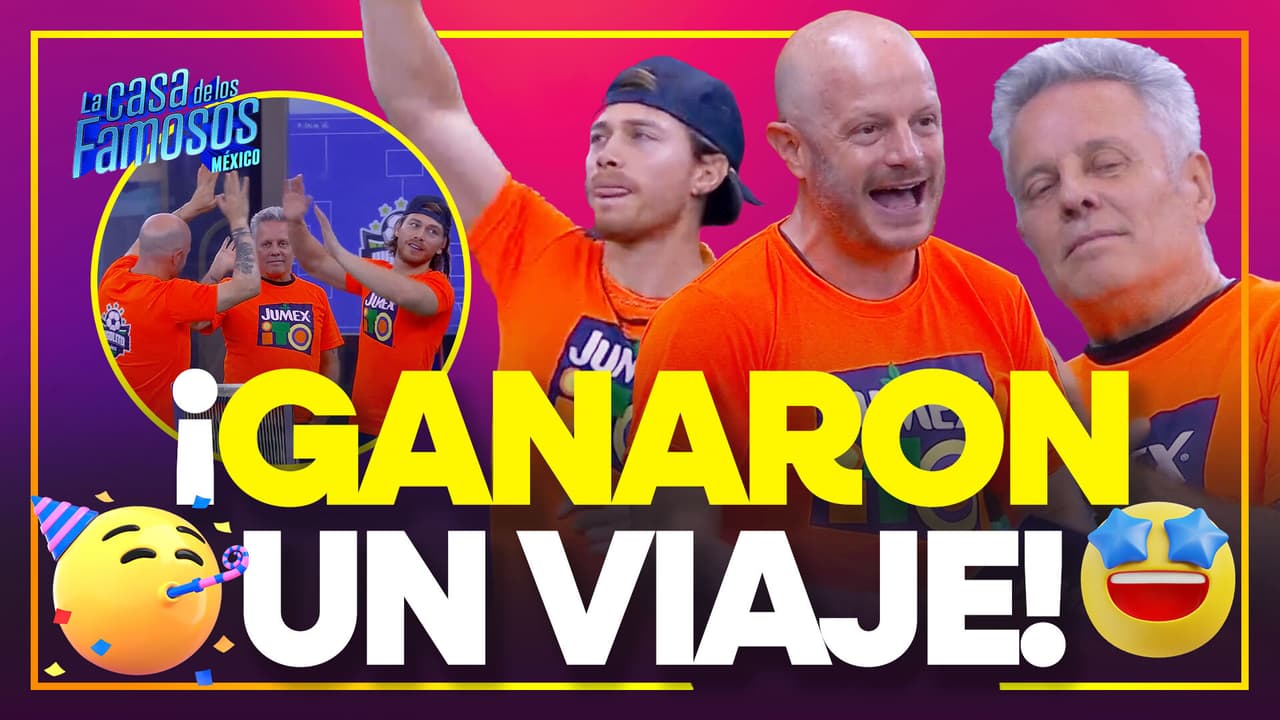 Aldo, Facundo y Alexis se ganan un viaje a la playa