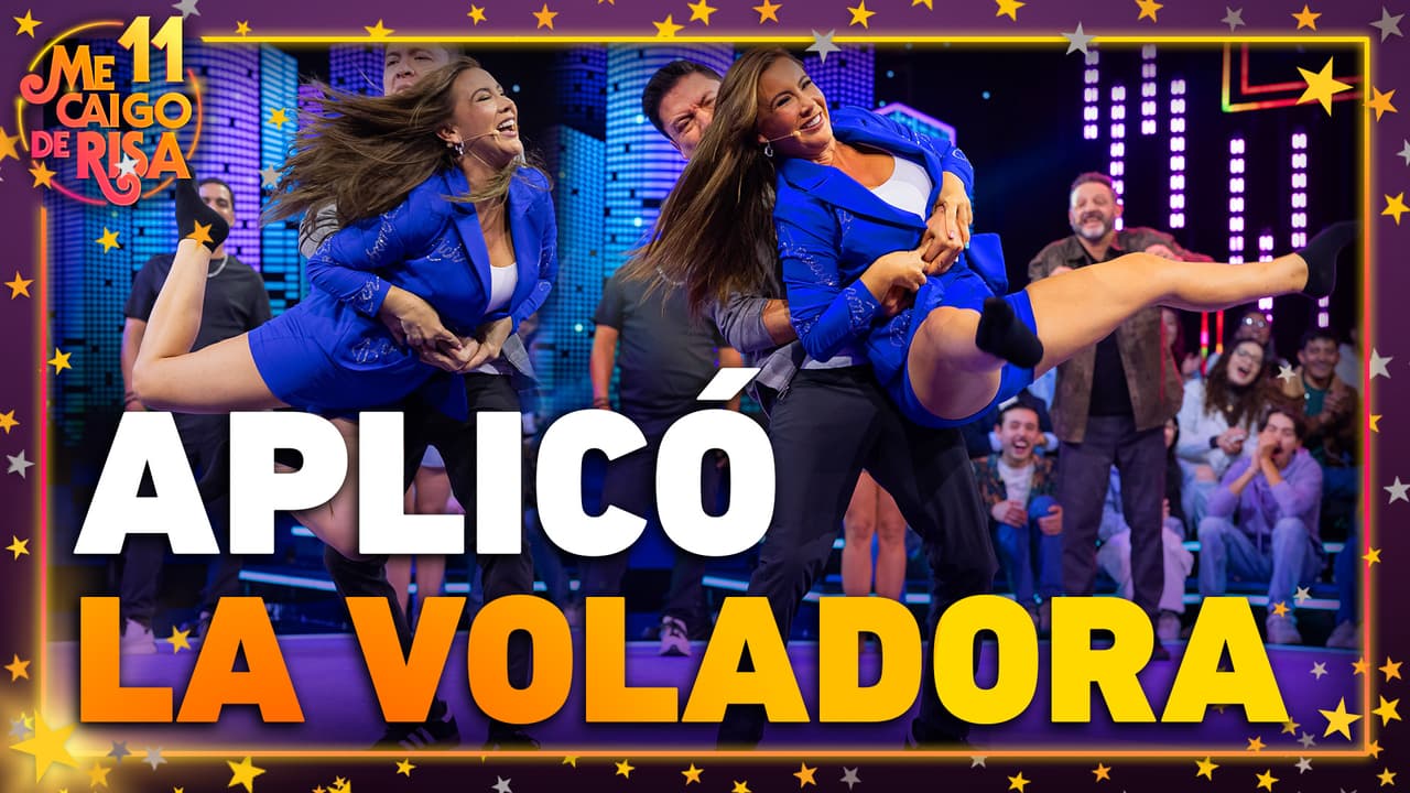 Mariazel y Armando arriesgan el pellejo con sus cargadas al más puro estilo de la Lucha Libre