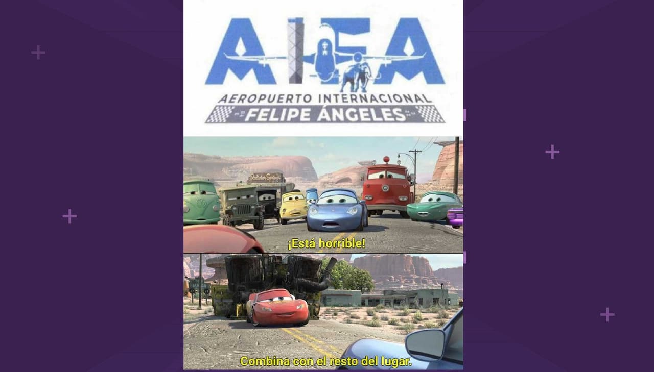 Esta escena de Cars se fue contra las instalaciones y su ubicación.