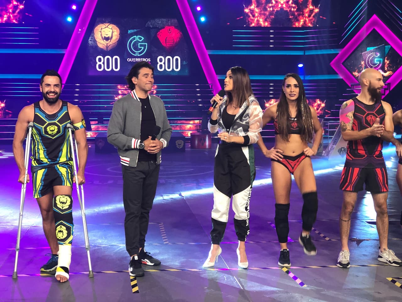 ¡Llegamos a la semana de semifinal en Guerreros 2020! La noche de este martes comenzó con el marcador empatado en 800 y buscando al mejor guerrero de la competencia.