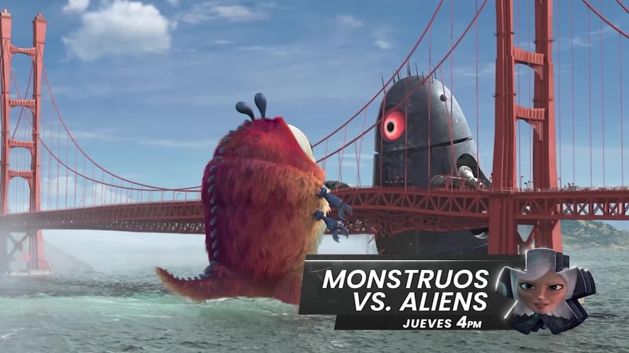 'Monstruos vs Aliens' y 'Megamente' llegan esta tarde de cine por Canal 5