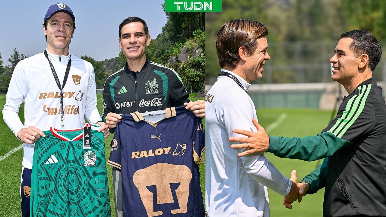 ¡Visita de lujo en Cantera! Pumas recibe a este director técnico