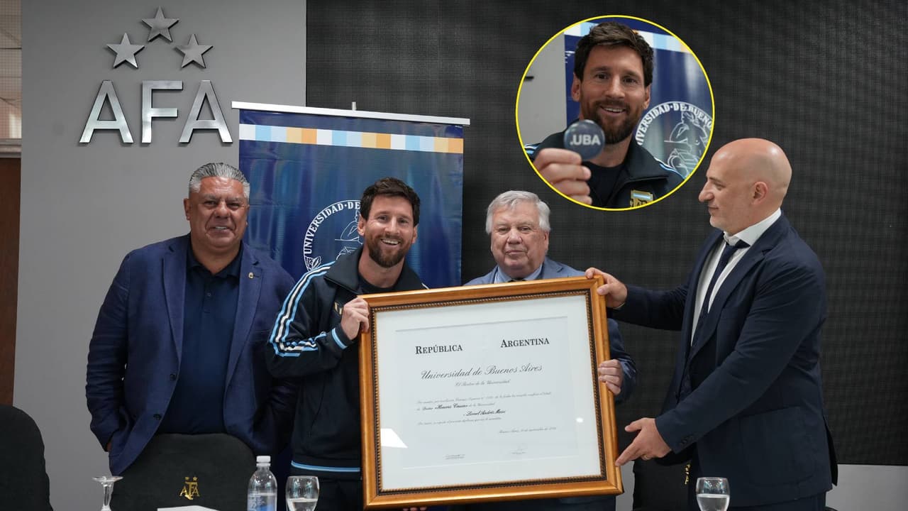 ¡Partido del adiós y doctorado Honoris Causa en un mismo día!