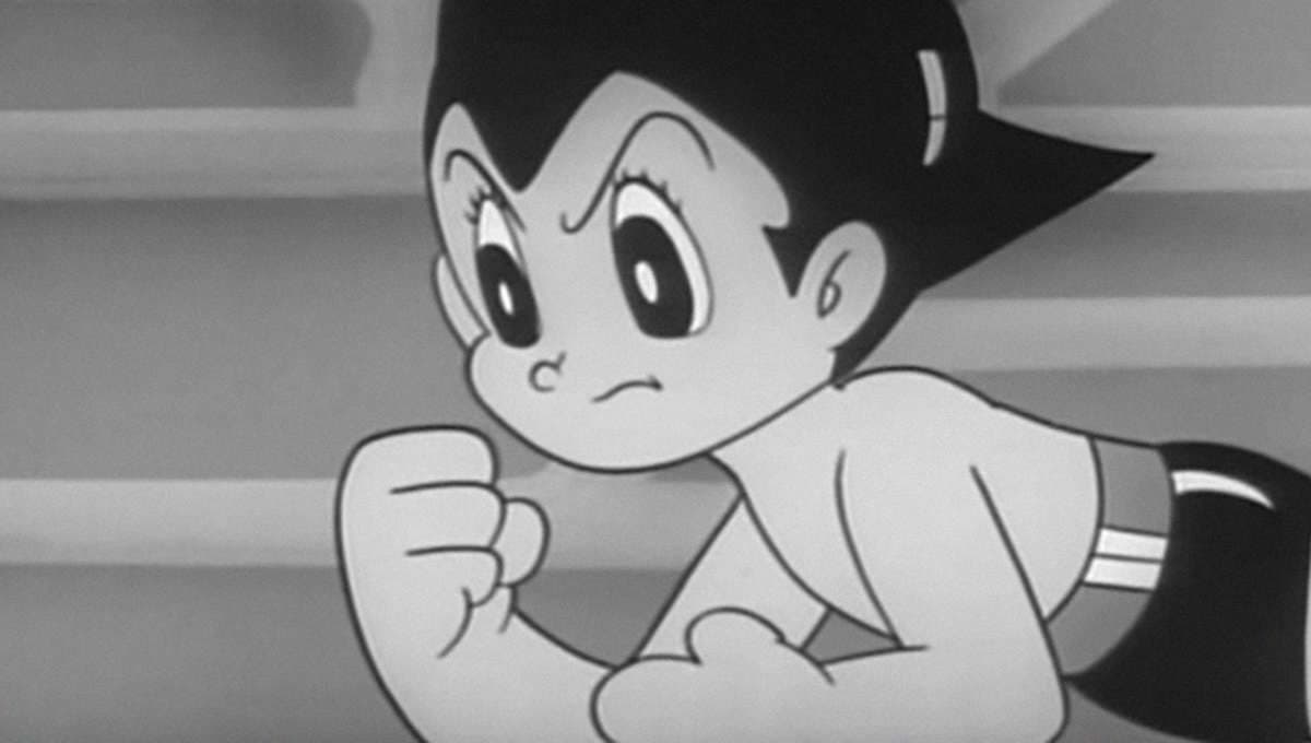 Se le atribuye a Osamu Tezuka, el llamado Dios del Manga, la adopción de los ojos enormes. Esto para facilitar la expresividad en los rostros de los personajes. Aunque, bueno, esta característica él la tomó de Disney. Puedes verla en obras suyas como Astroboy.
