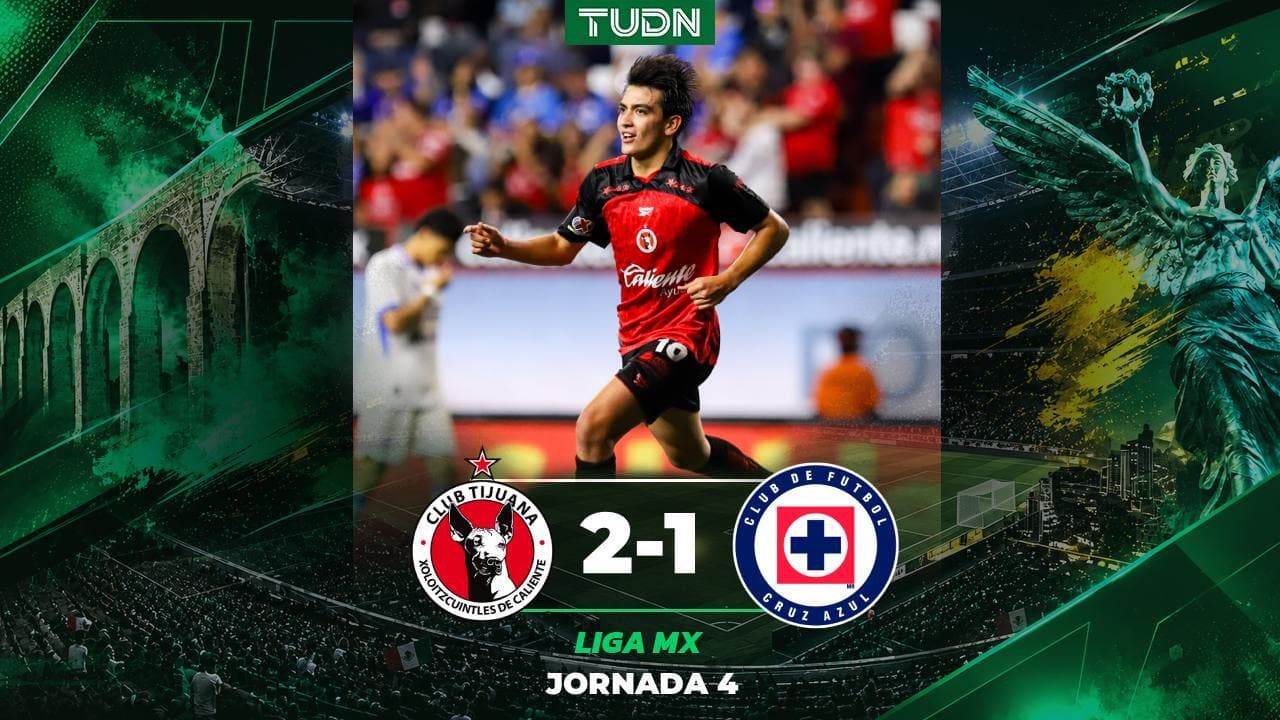 Morita y Tijuana propinan segunda derrota a Huiqui y Cruz Azul 