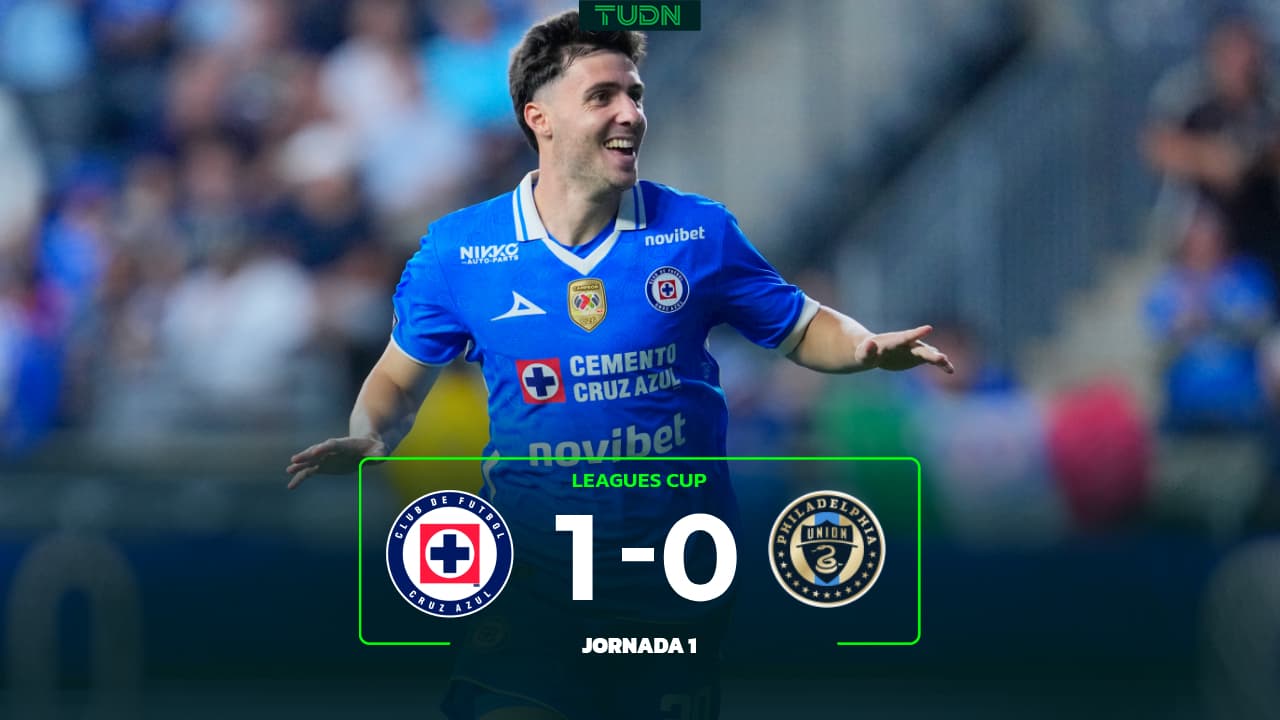Con gol de Paradela y polémica, Cruz Azul vence a Philadelphia Union en Leagues Cup