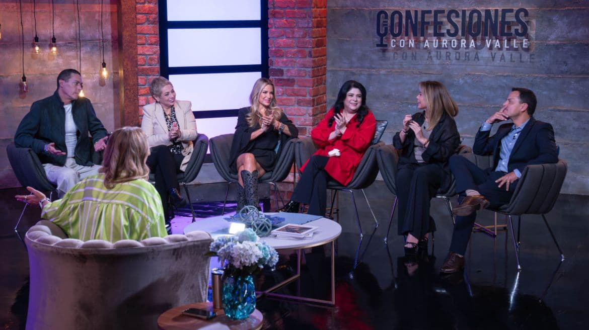 Victoria Ruffo se reúne con el elenco de 'La Madrastra' y esto fue lo que sucedió