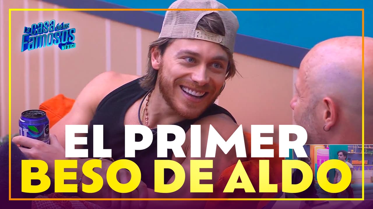 El PRIMER BESO de Aldo De Nigris… ¡él sabe QUERER BONITO!