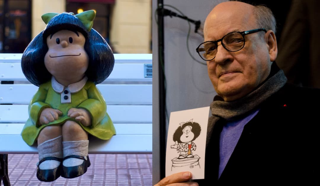 Mafalda está de luto: Fallece Quino, su creador, a los 88 años